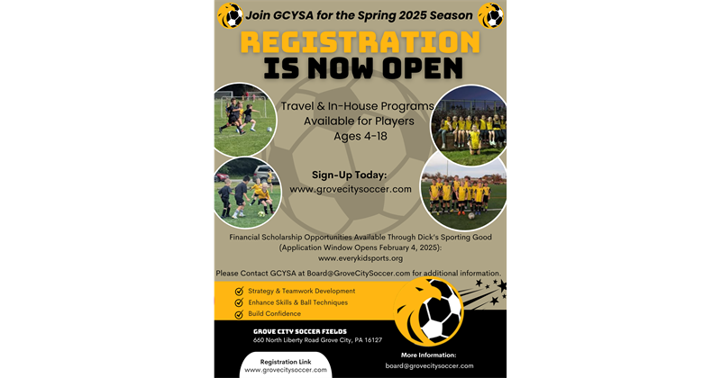 2025 Spring Registration